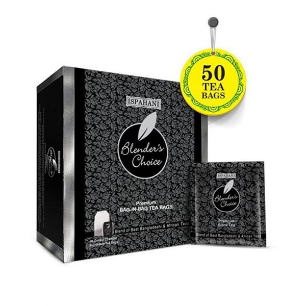 Ispahani Blender's Choice Black Tea Bag in Bag (50 sachets) -100gm