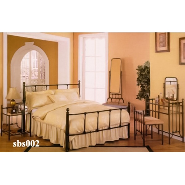 Modern Steel Bed Room Set Model (002)