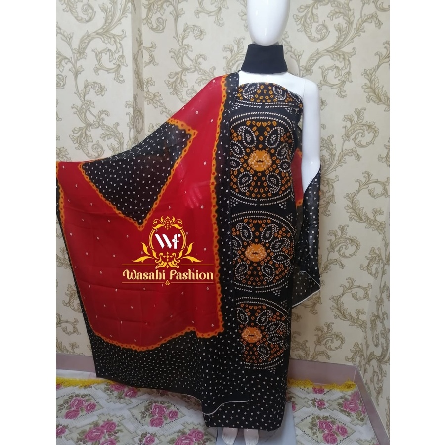 Stylist Good Quality's Original Patel Chingri Lon Three Piece