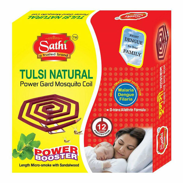 Tulsi natural power gard mosquito coil (9 hours protection)