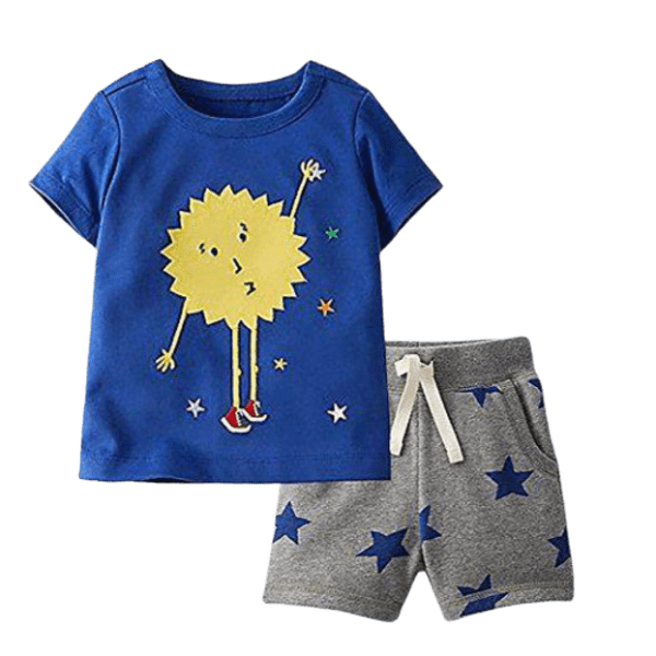 100% Cotton Kids T shirt & short pant