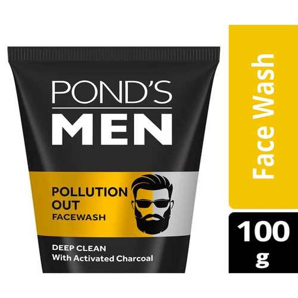 Pond's Men Pollution Out Face Wash- Per Carton 24 Packs- 100g