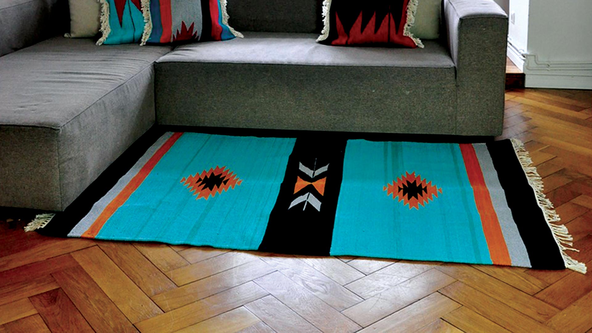 Shatranji (শতরঞ্জি) Floor Mat ES-2417