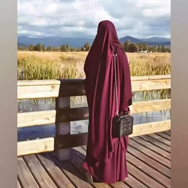 Wholesale High-quality khimar hijab adjusted niqab with scart full set