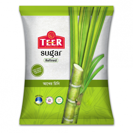 Teer Sugar- Extra fine granulated- Original flavor & properties- Free-flowing and highest quality- For baking, preserving, canning- 1kg