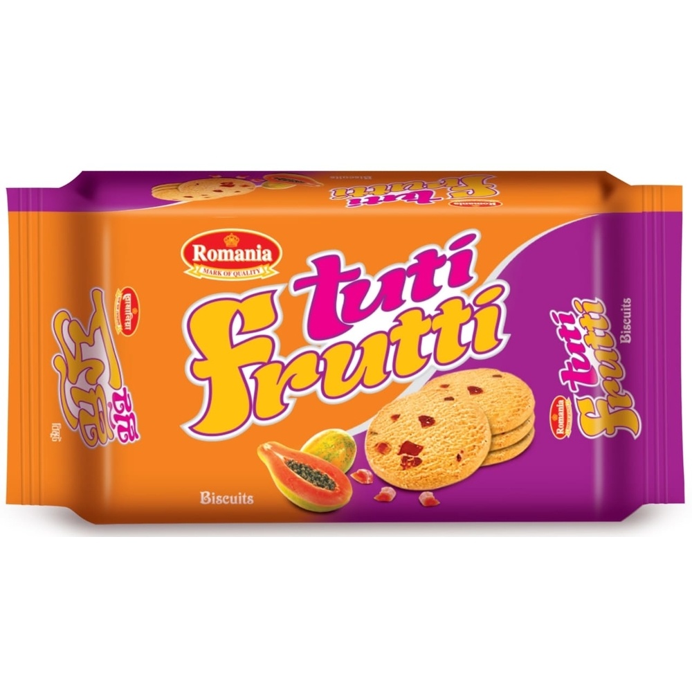 Romania Tutti Frutti Cookies Biscuit 250g