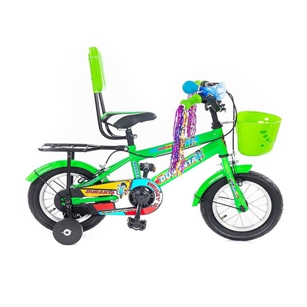 Duranta Steel 1-Spd Energy 12 Green color bicycle