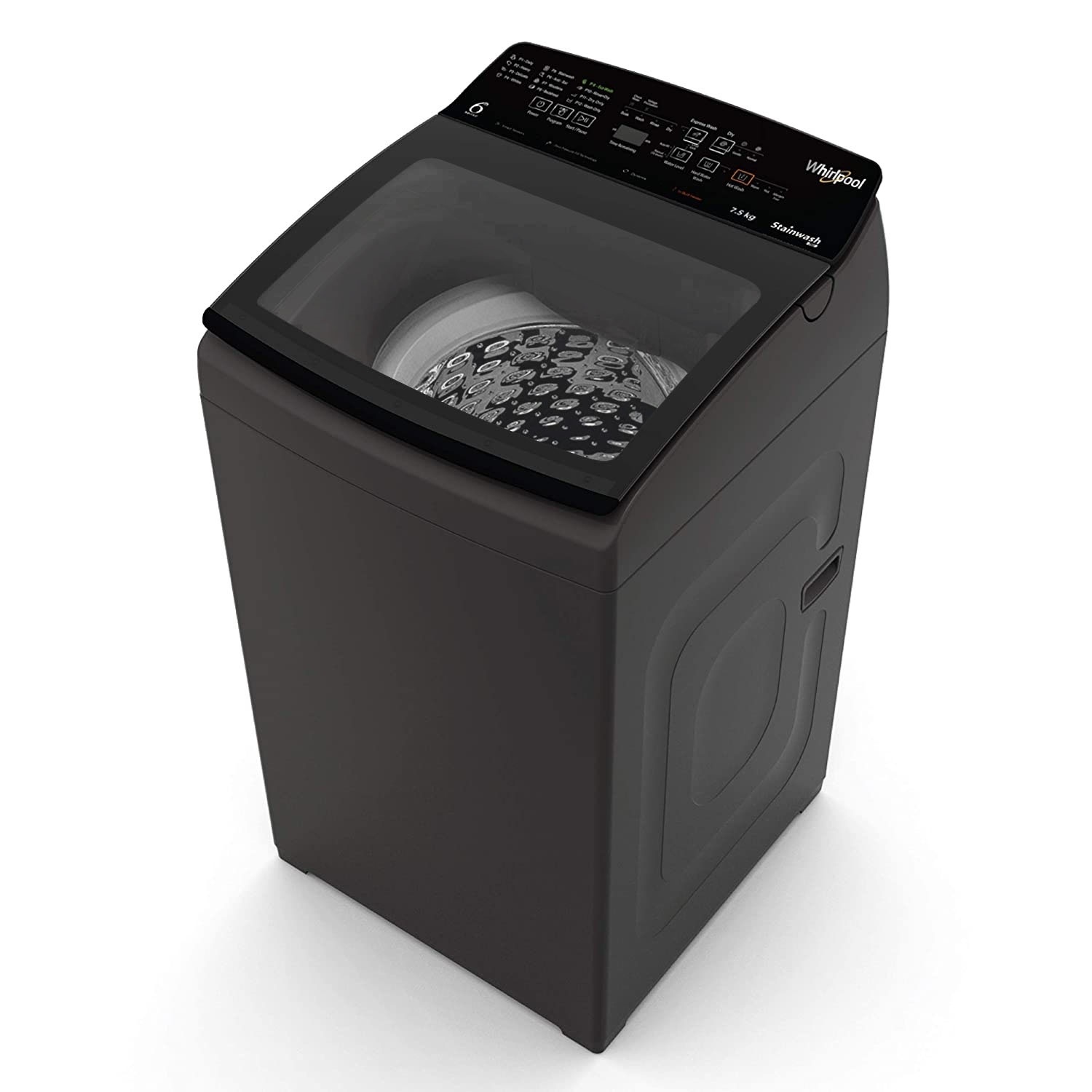 W P WM Stain Wash Pro H 7.5 KG Grey L3