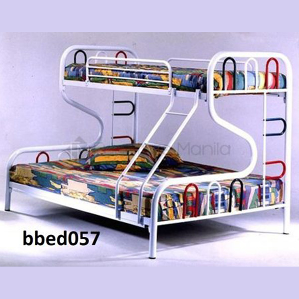 Modern High-quality Home Space Saving Bunk bed with Desk Model (057)