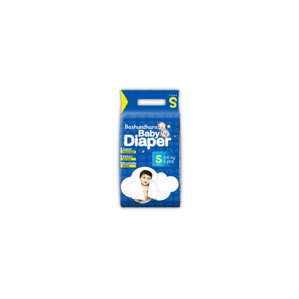 Bashundhara Baby Diaper- (Mini-Series) (Small)