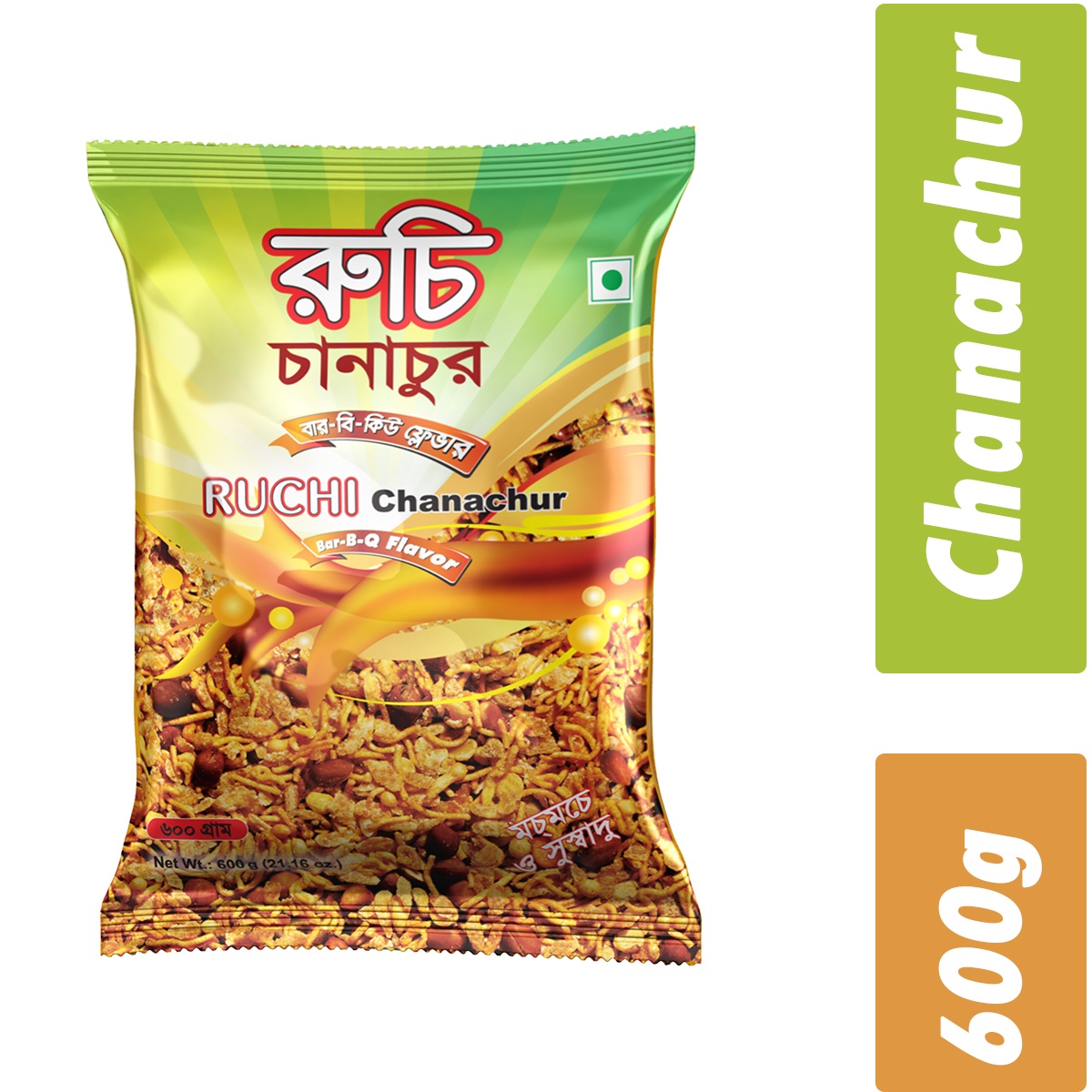Ruchi Barbecue Chanachur- Per Carton 24 Pieces- 600g