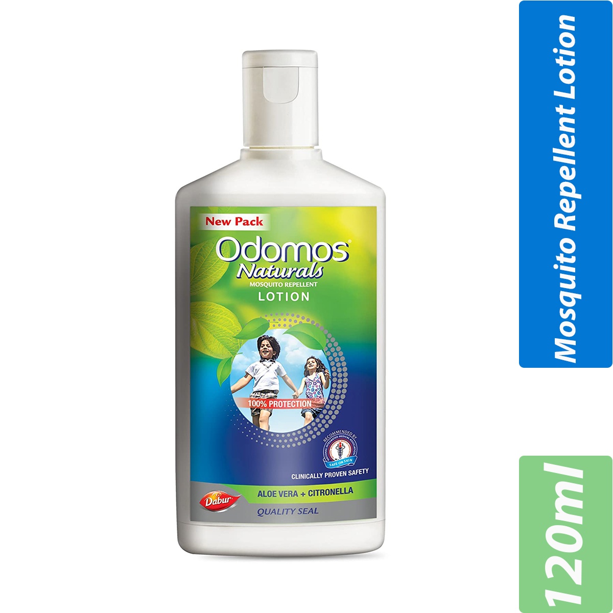 Dabur- Odomos - Naturals Mosquito Repellent- Per Case 48 Pieces- 120ml