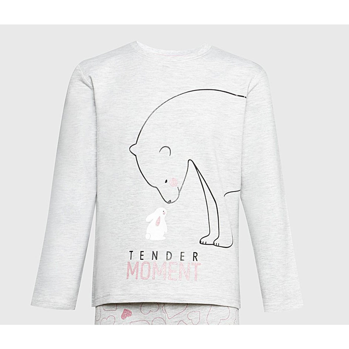 Yamamay Girls winter T-shirts- Round neck, Solid color- Full sleeve, for 3-9 Years Girls