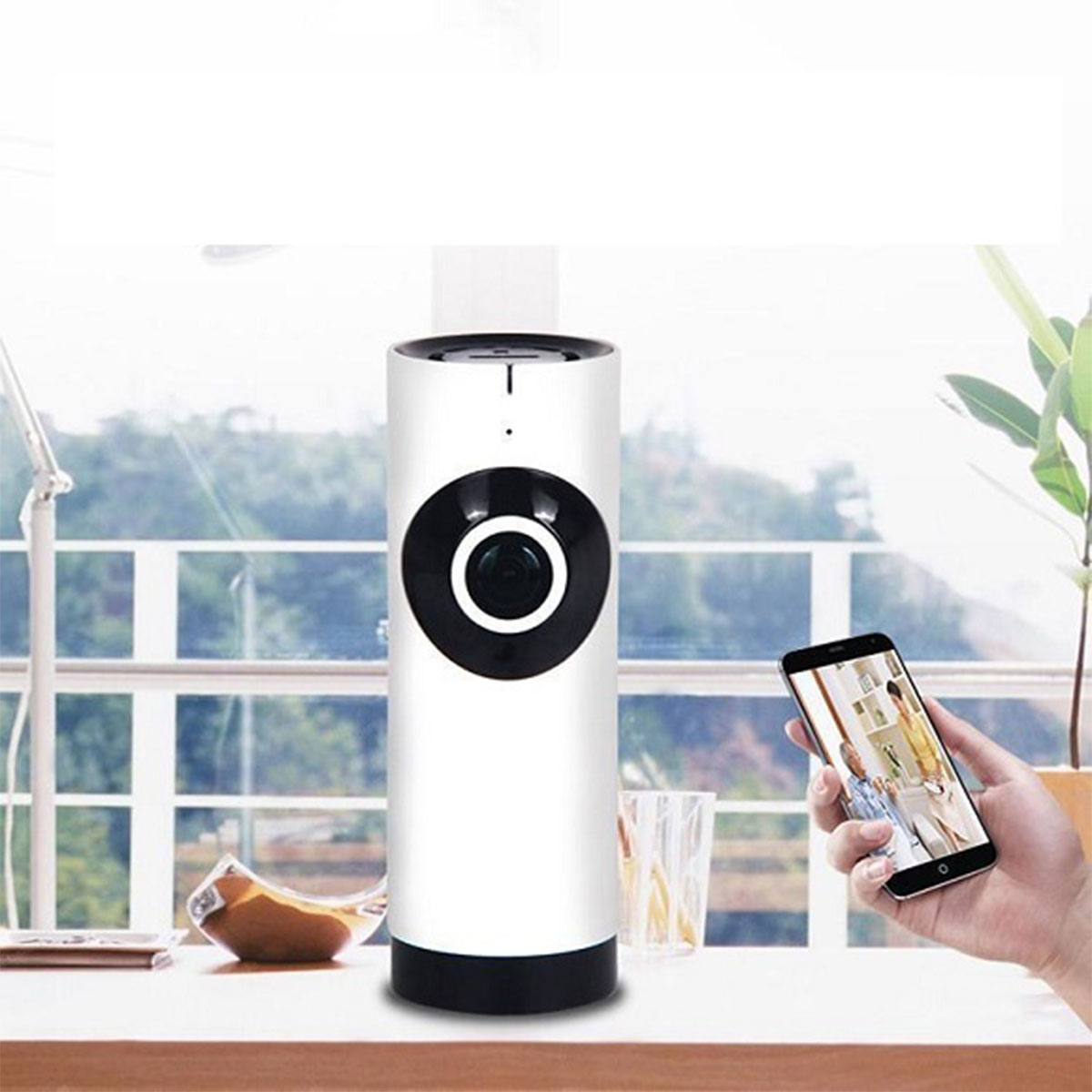 CCTV IP Camera Panoramic Wi-Fi Wireless