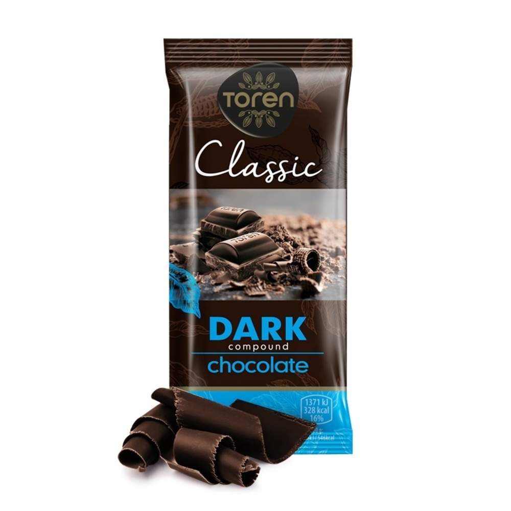 Toren Classic Milky Compound Chocolate(Dark Pack) Imported From- Turkey