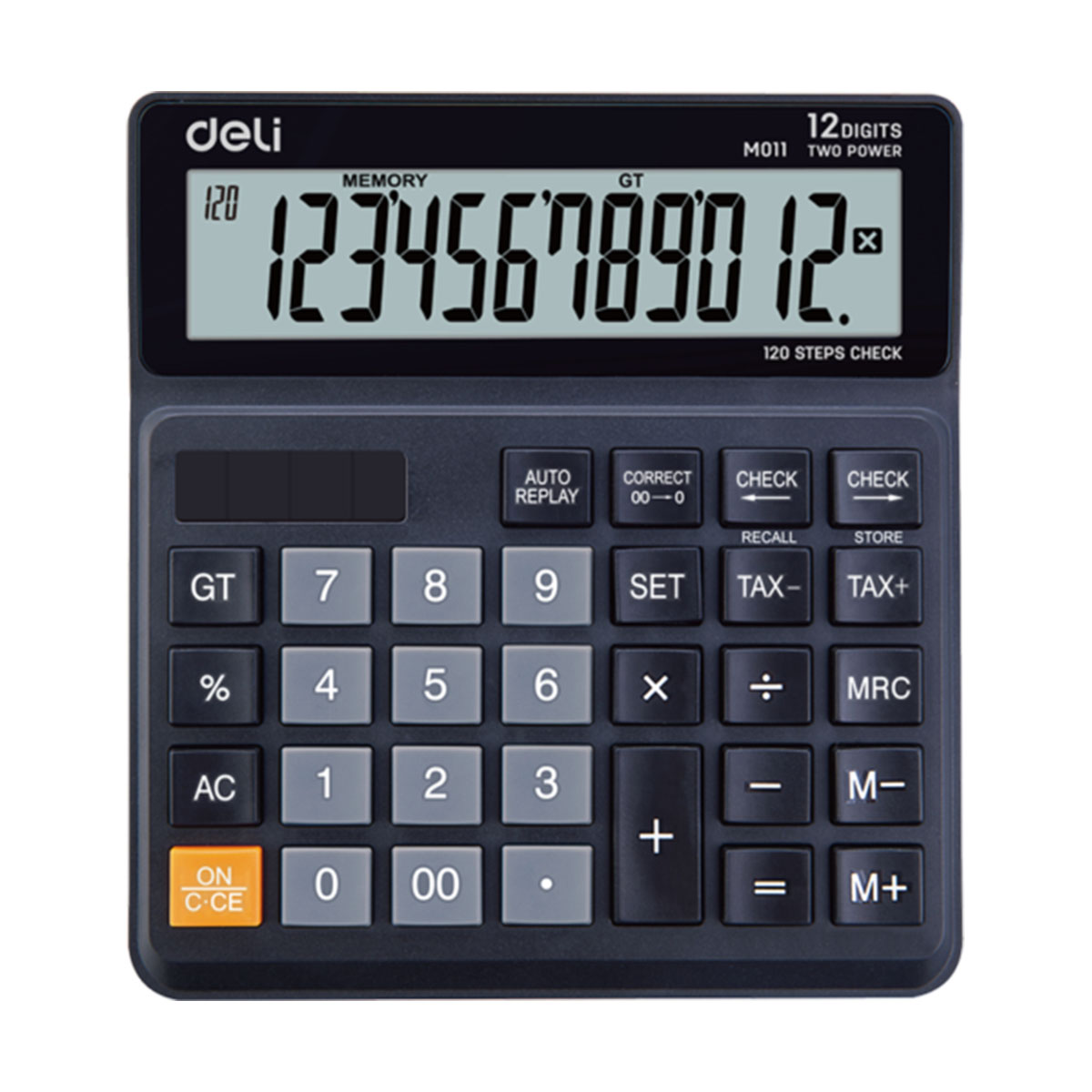 Calculator Metal-12 digits with TAX - EWM01120