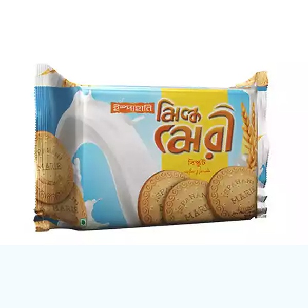 Ispahani Milk Marie Biscuit Packet 285 gm High-Quality Healthy Biscuit
