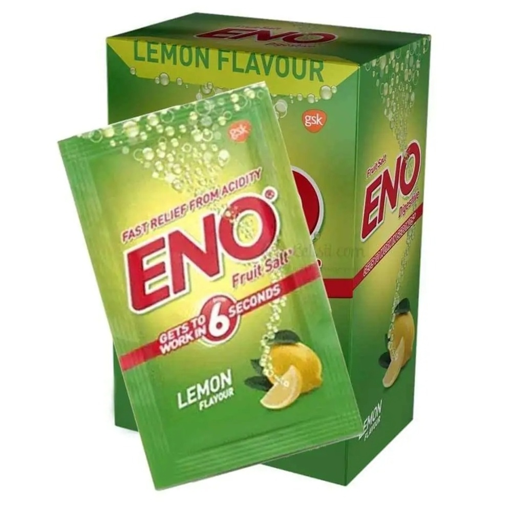 ENO Sparkling Antacid Relief Lemon Flavor 4.3 gm Packet