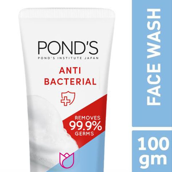 Pond’s Anti Bacterial Facewash- Per Carton 48 Packs- 100g