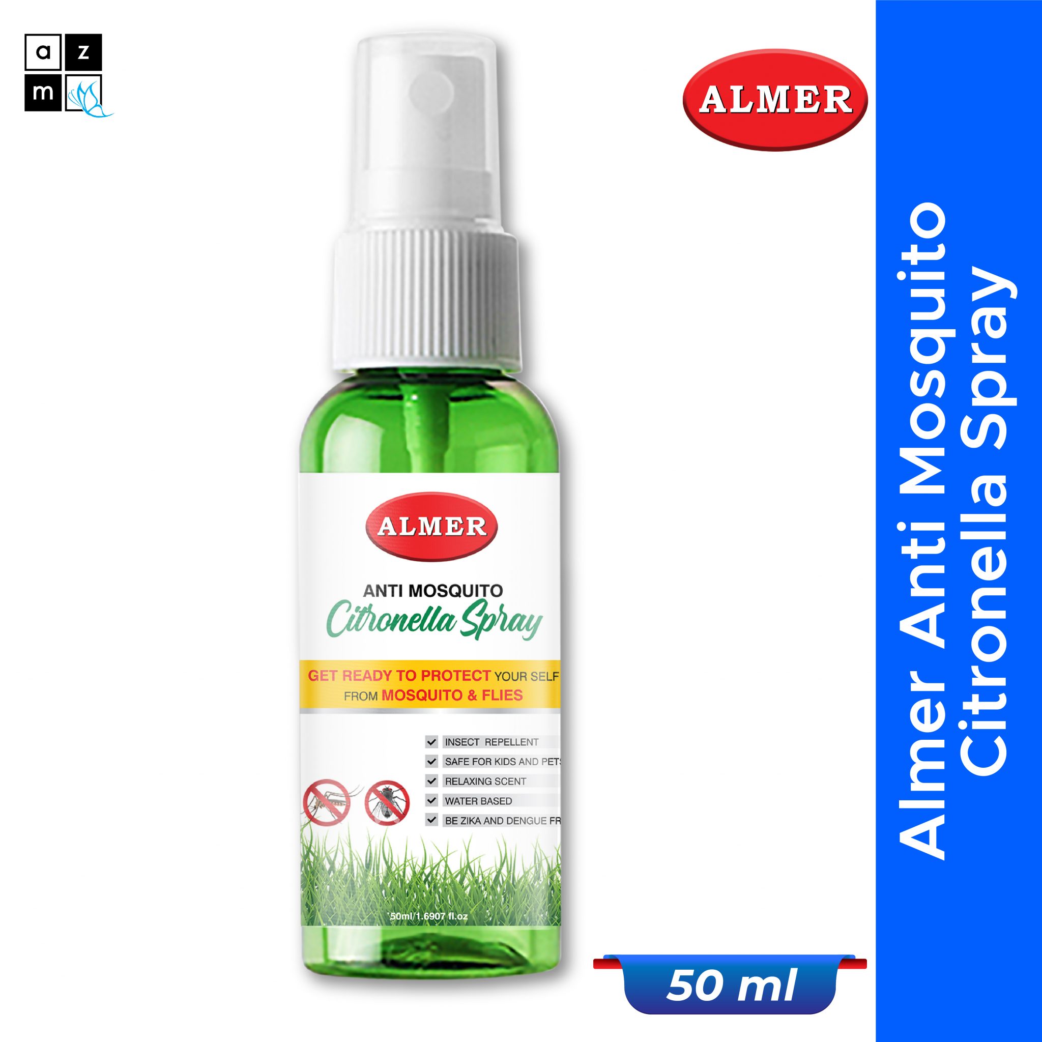 Almer Anti Mosquito Citronella Spray 50 ml
