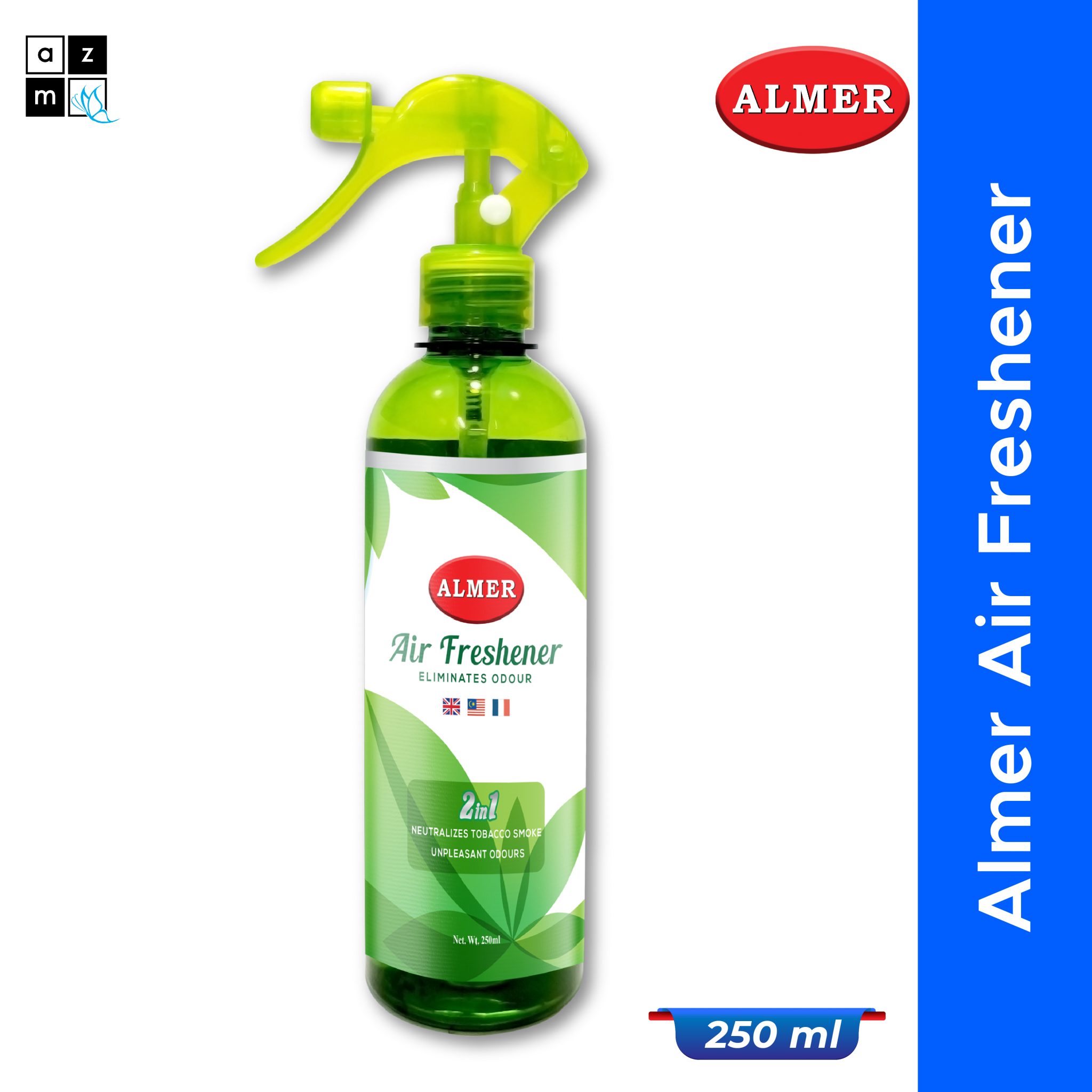 Almer Air Freshener + Deodorizer 250 ml