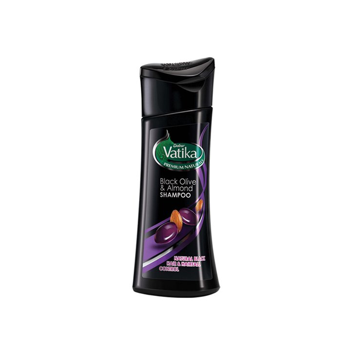 Dabur- Vatika Black Olive & Almond Shampoo- Per Case 24 Pieces-200ml