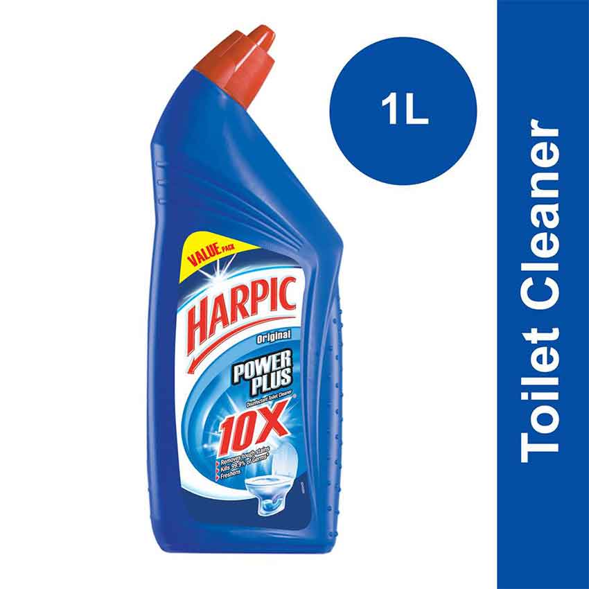 Harpic- Powerplus Toilet Cleaner Original- Per Case 12 Pieces - 1000 ml