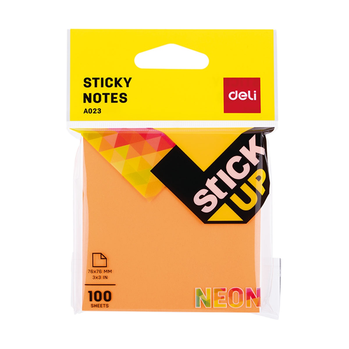 Sticky Note 3in*3in Asst. - EA02302