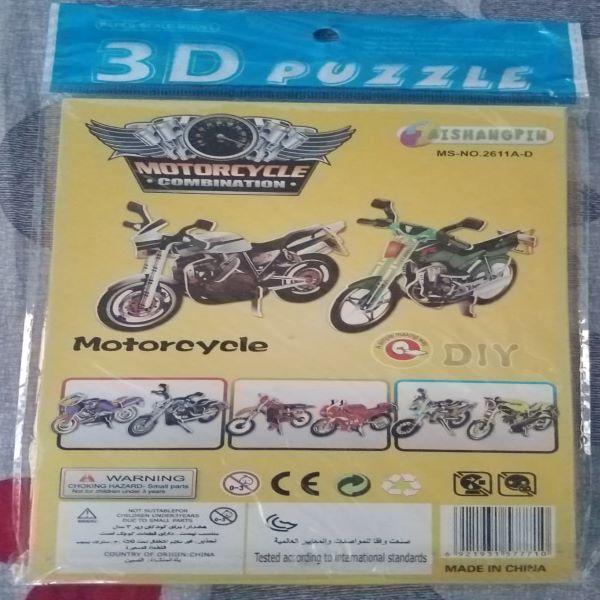 Motor Cycle Black (MS-NO-2611A-D)