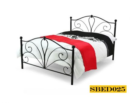 High-quality Modern Steel Bed for Room Model (025)