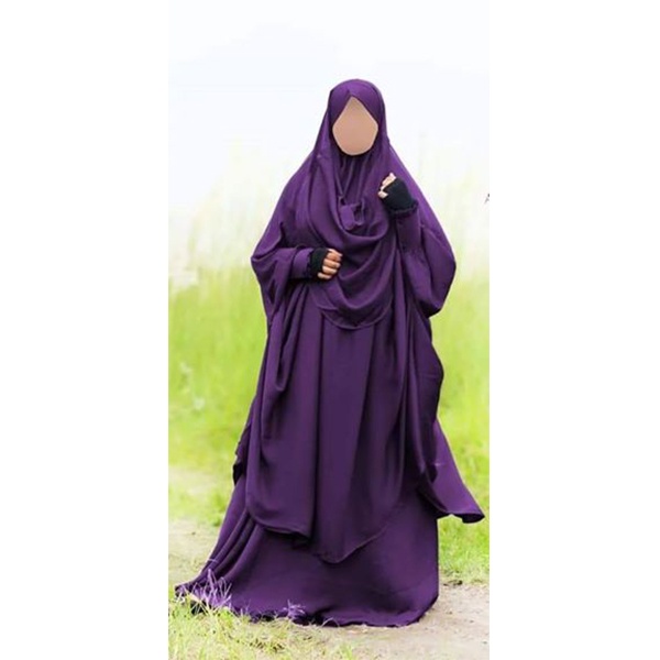 Wholesale High-quality khimar hijab adjusted niqab with scart full set