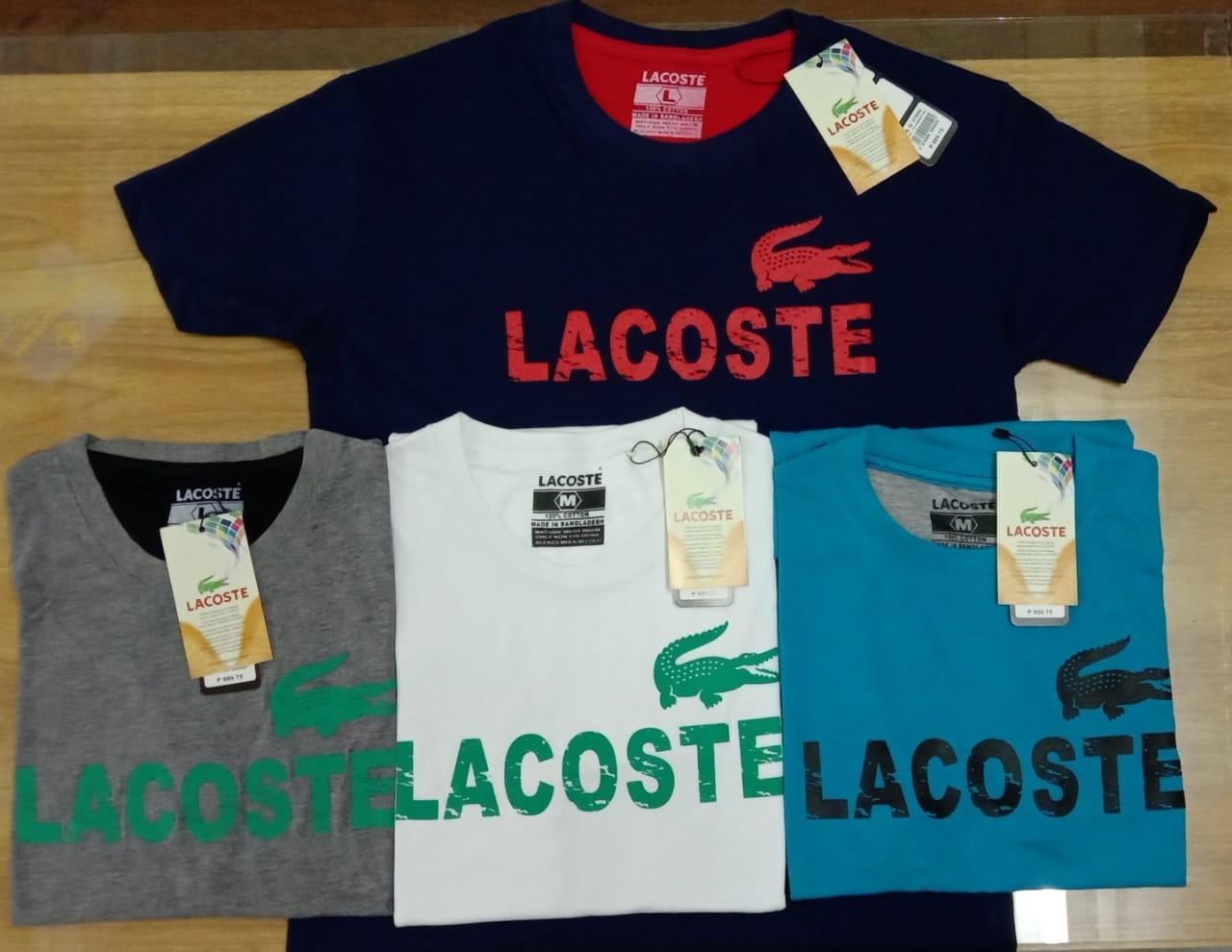 Original LACOSTE Export quality T-Shirt for Gents