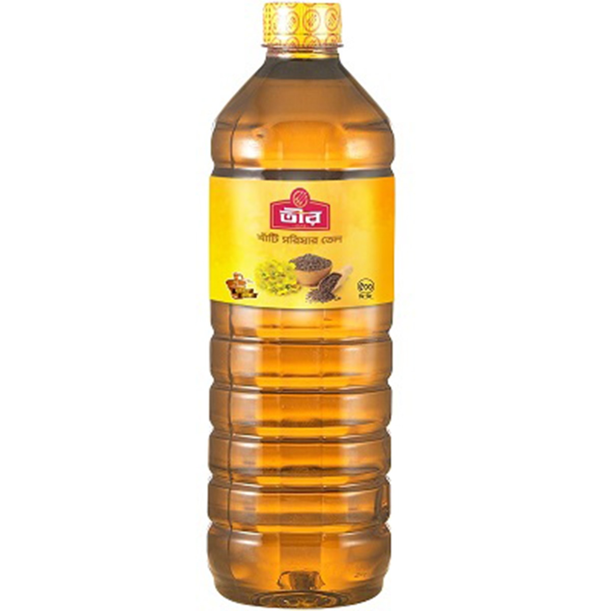 Teer Mustard Oil- 100% Pure Mustard Oil- Finest Quality- Mustard Oil for Pickle Making and Cooking- 500ml