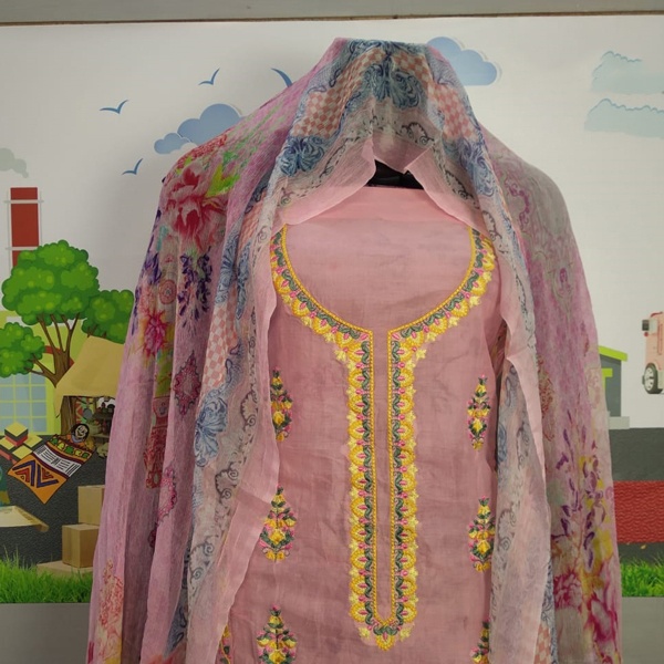 Digital Printed & Embroidered Cotton Collection