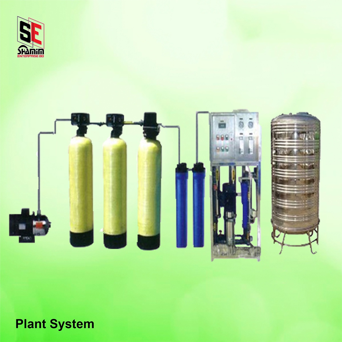 SE - PLANT Water Purifier Machine