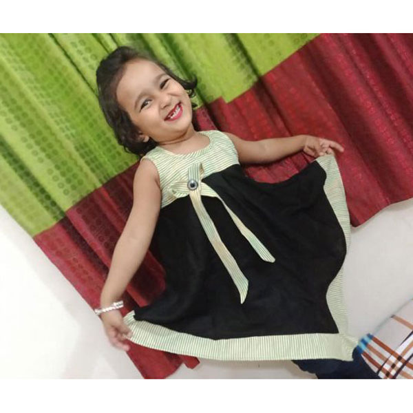 Stylist Triangle Baby Dress( ত্রিভুজ বেবি ড্রেস)