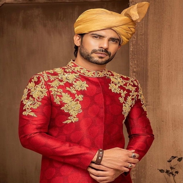 Pakistan Origin Hand Work Panjabi West Court