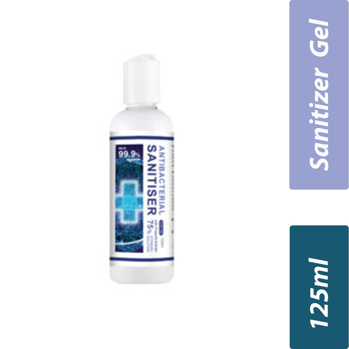 Sinicare- Sanitiser- Gel type- Per Case 72 Pieces- 125ml