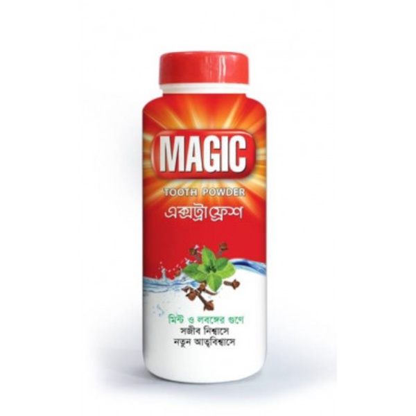 Magic Extra Fresh Tooth Powder (30gm)