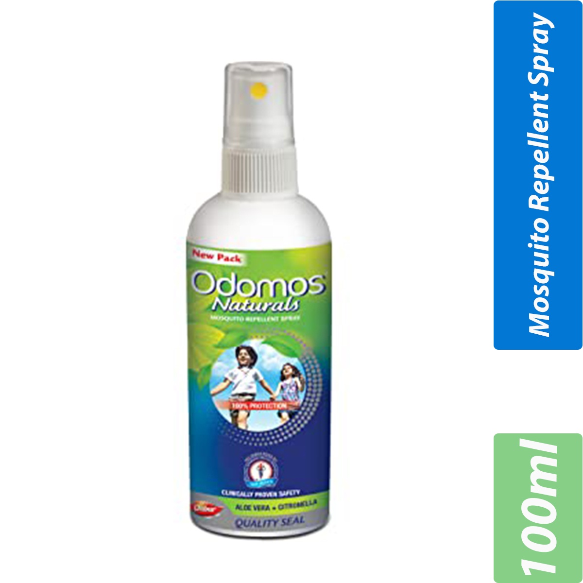 Dabur- Odomos - Naturals Mosquito Repellent- Spray- Per Case 48 Pieces- 100ml