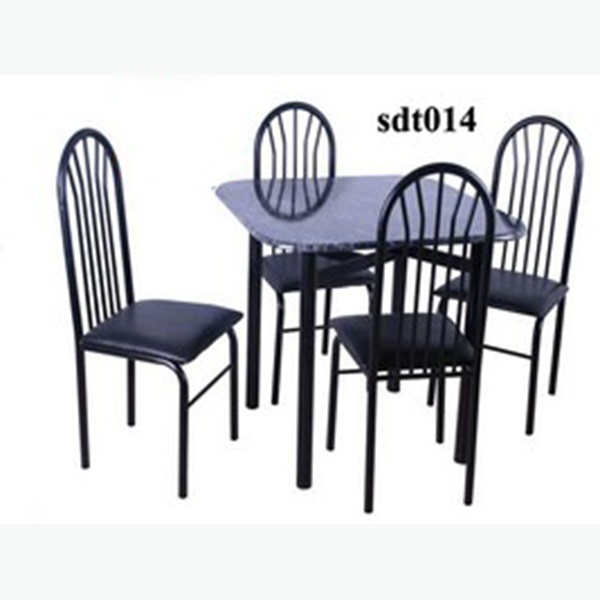 Modern High-Quality Steel Dining Table Model (014)