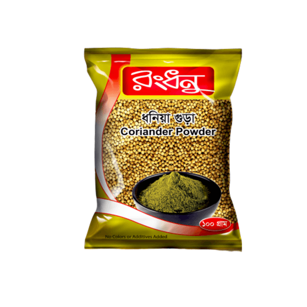 Rongdhanu Coriander Powder 100 gm pack