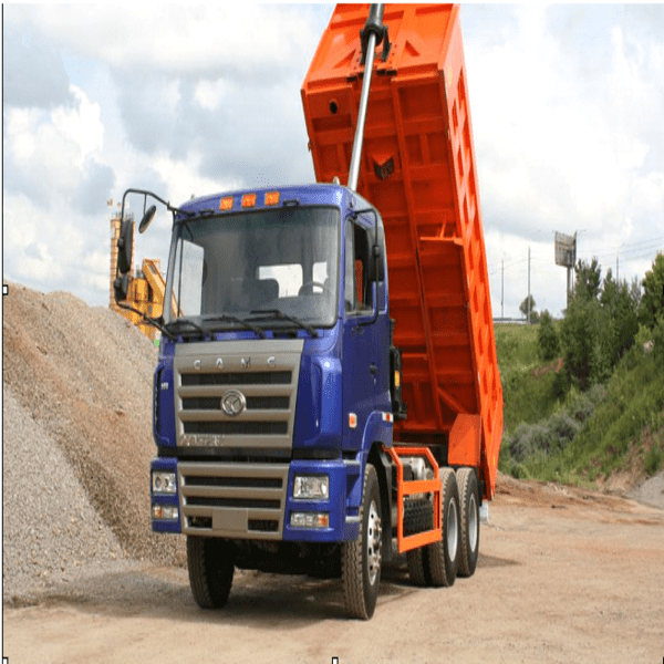 CAMC Brand 25 Ton Rated Load Dump/Tipper Truck. Engine Brand: HINO, Engine Model: P11C UJ, power- 350HP (259kW) @ 2100 r/min