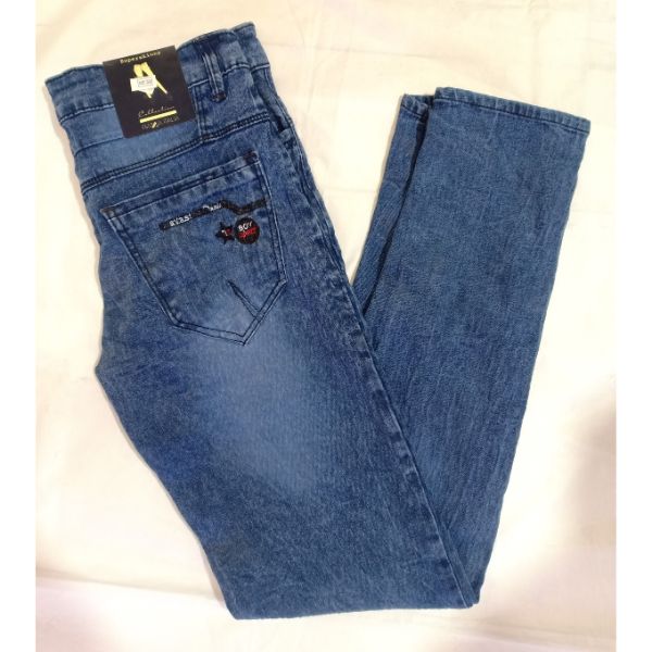 Fashionable bangladeshi stylish men's long jeans denim Tissue pants