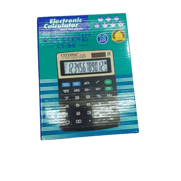 100% Original CASIO CITYONE CT-95 Electronic Calculator