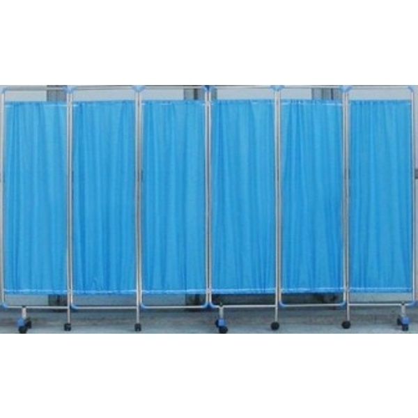 Durable Steel Frame 6 Folding Hospital Privacy Screens (006)