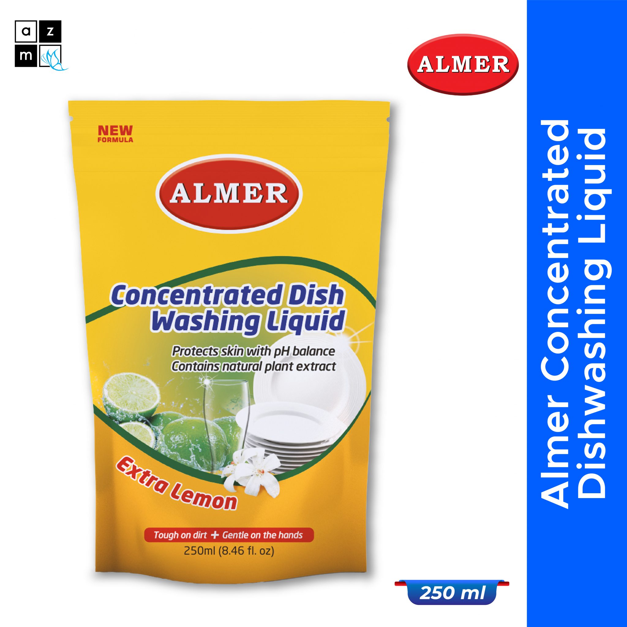 Almer Liquid Dish Cleaner Refill Pack-250 ml