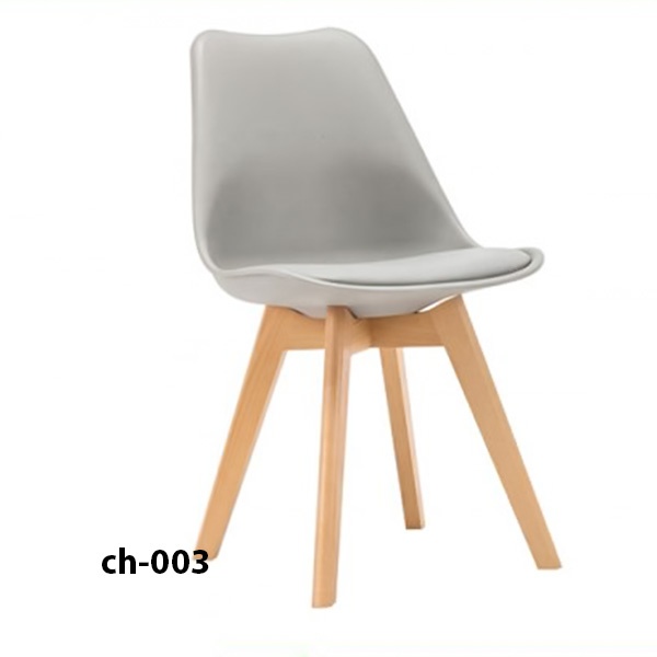 High-Quality Modern Tulip Chair White Model (003)