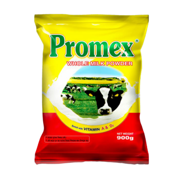 Halal Certified Newzeland origin Promex Instant Full Cream Whole Milk Powder ( 900 gm) Pack