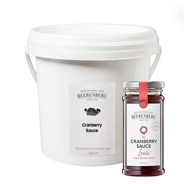 BEERENBERG CRANBERRY SAUCE (2KG) IMPORTED FROM AUSTRALIA
